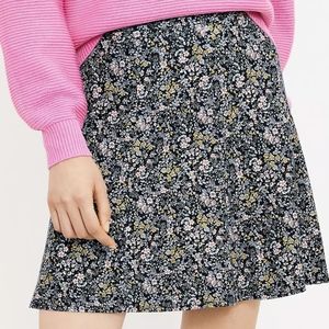 LOFT Garden Seamed Skirt